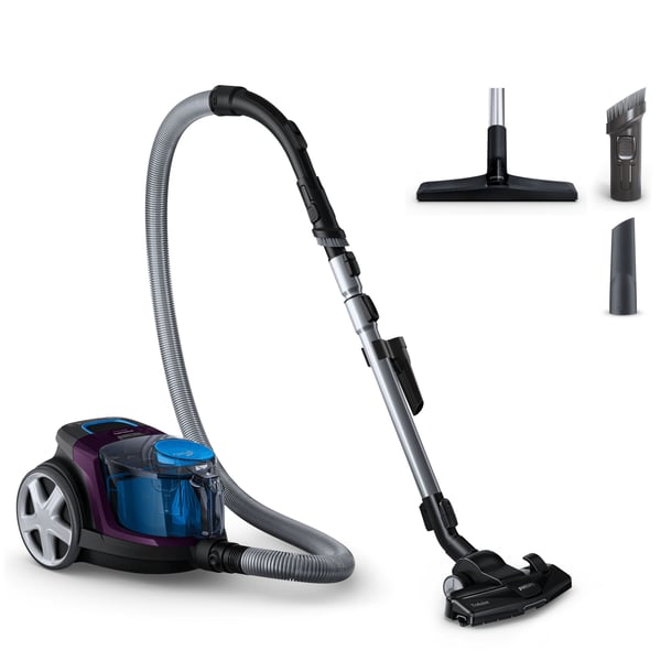 Philips FC9333/09 PowerPro Compact påslös dammsugare 650 W, lila
