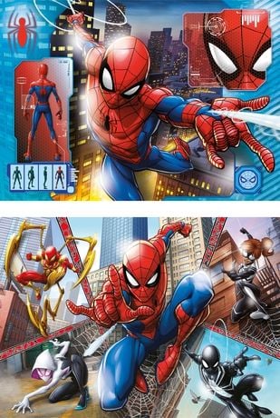Clementoni Puslespil Spider-Man, 2x60 brikker