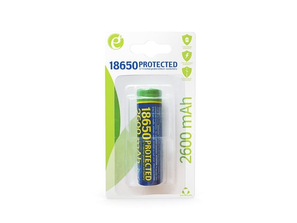 EnerGenie - Batteri 18650 - Li-Ion - 2600 mAh