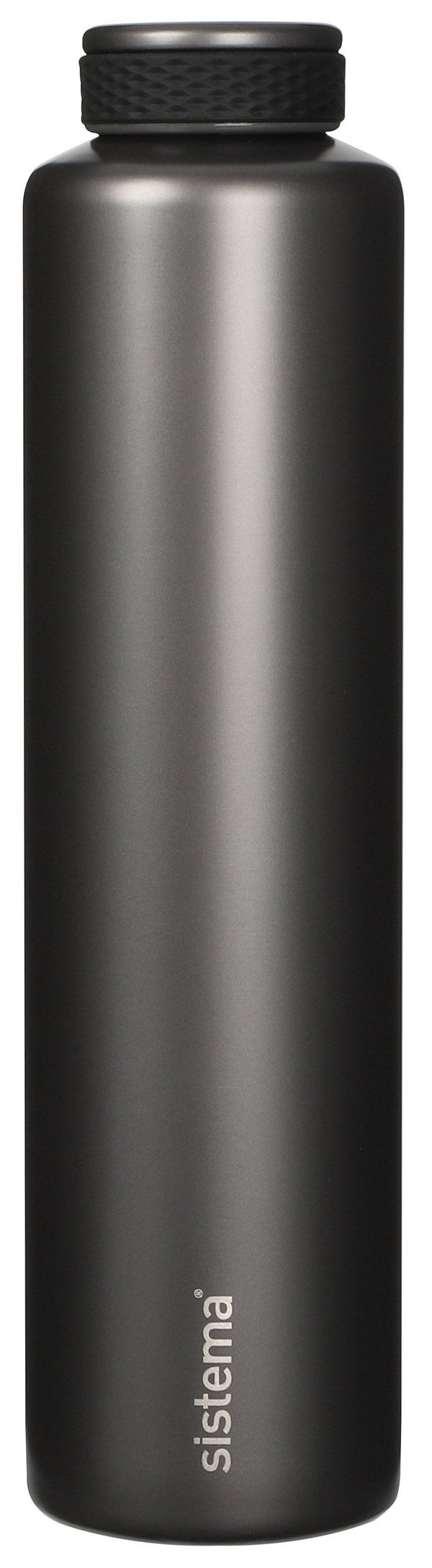 Sistema - Stainless Steel600ml - Dark grey