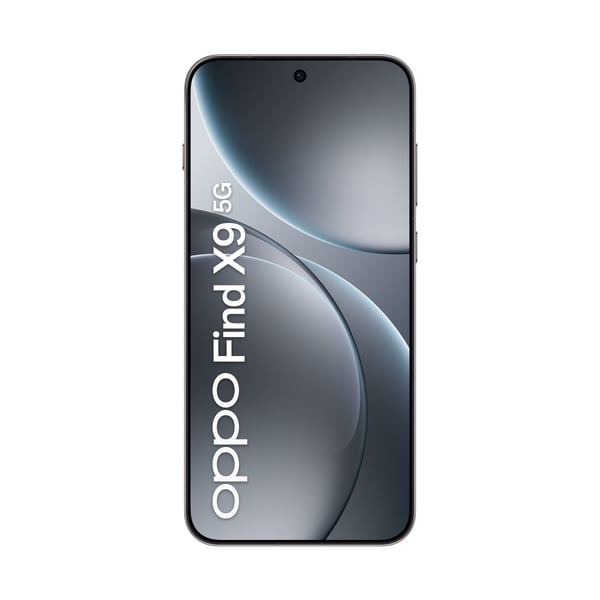 OPPO Find X9-smarttelefon, 5G, 512 GB, 12 GB RAM, titangrå