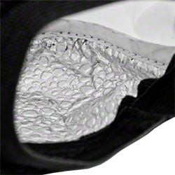 Walimex Universal Fabric Diffuser - Blixtspridare - silver/vit - syntetisk tiber - 8 cm x 9.5 cm