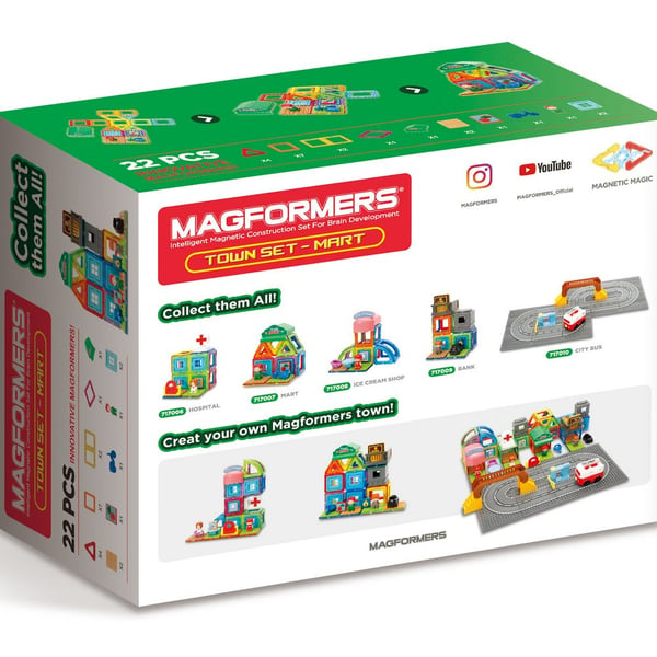 Magformers 717007, Action/äventyr, 3 År, Multifärg, Metall, Plast