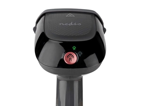 Nedis HHGS300, Kannettava vaatehöyrystin, 0,32 L, musta, Vaaleanpunainen, 25 g/min, 1,9 m, 1400 W