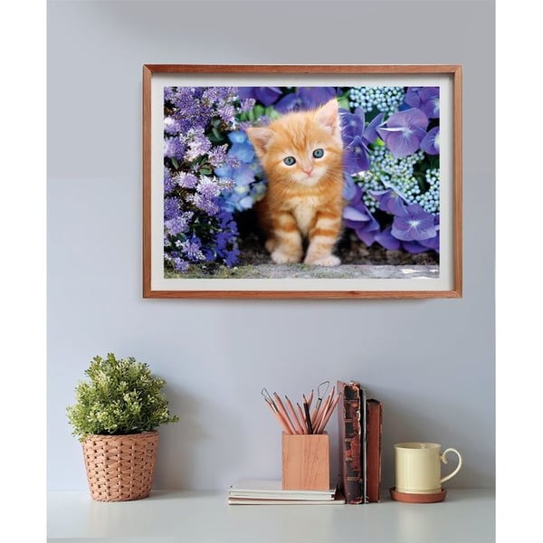 Clementoni Puslespil HQC Ginger Cat - Compact Box, 500 brikker