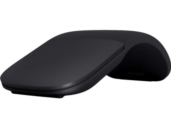 Microsoft Surface Arc Mouse - Mus - optisk - 2 knappar - trådlös - Bluetooth 4.1 - svart - kommersiell