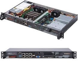 Supermicro SuperServer 5019D-4C-FN8TP - Server - rackmonterbar - 1U - 1 x Xeon D-2123IT inntil - RAM 0 GB - uten HDD - AST2500 - Gigabit Ethernet, ...