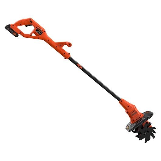 Black & Decker BETL1820L-QW, Elektrisk jordfreser, 16 cm, Oransje, Batteri, 18 V, Lithium-Ion (Li-Ion)