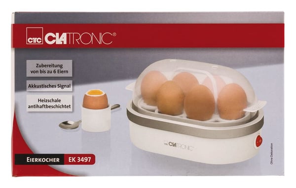 Clatronic EK 3497 - Eggkoker - 400 W