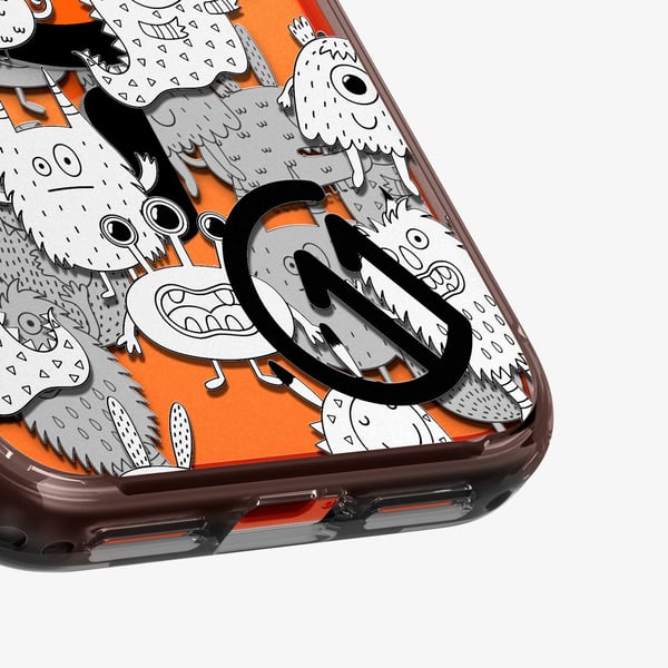 Spigen c11 Series Inkverse Edition (Mag Fit), Mobilskal, Apple, iPhone 17 Pro, 16 cm (6.3"), Multifärg