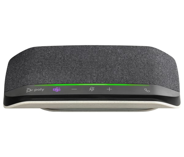 HP Poly Sync 10 Microsoft Teams-sertifisert høyttalertelefon, PC, Sølv, 0,715 m, IP64, Windows 10, Windows 11, MacOS