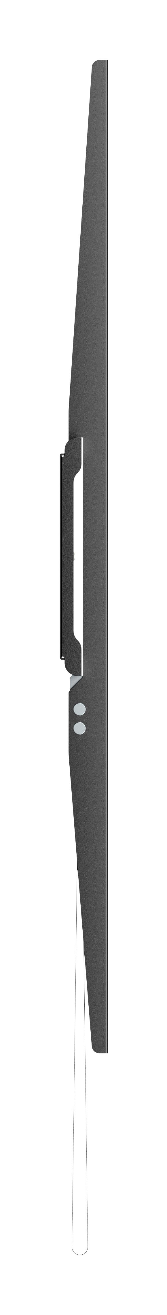 Gembird WM-100F-01, 109,2 cm (43"), 2,54 m (100"), 75 x 75 mm, 900 x 600 mm, Terästä, Musta