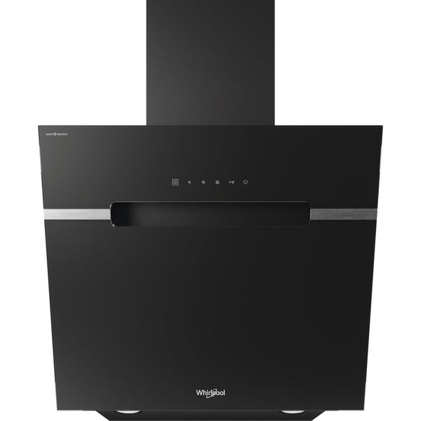 Whirlpool WHVS 61F LT DP K, 580 m³/h, Suutin/Uudelleenkierrättävä, A, A, E, 65 dB