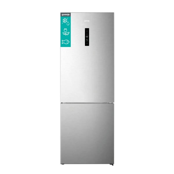 Gorenje G600 NRK720CAXL4 kyl-frys 495 L klass C, 72 cm, rostfritt stål