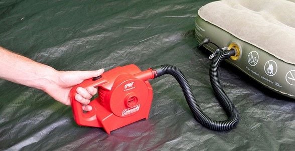 Coleman 2000019878, 679 l/min, Röd, Batteri, 20 min, 230 - 230 V, 12 V