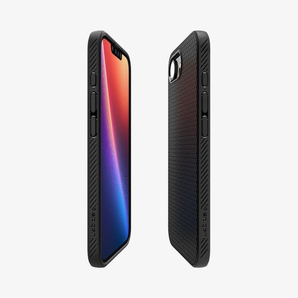 Spigen Liquid Air (MagFit), Mobilskal, Apple, iPhone 16e, 15,5 cm (6.1"), Svart