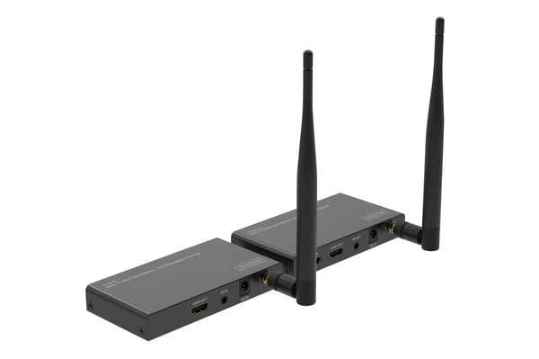 DIGITUS DS-55346 langaton HDMI-jatko- ja jakajasarja 1x4, 100 m, Full HD