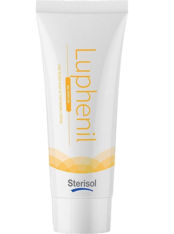 Hudplejesalve, Sterisol Luphenil, 50 ml, uden farve og parfume Hudplejesalve, Sterisol Luphenil, 50 ml, uden farve og parfume