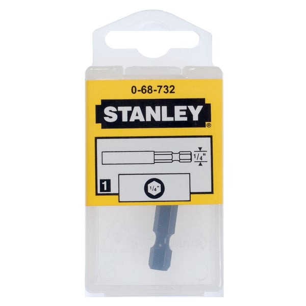 STANLEY bitholder 60 mm 1/4 (6,3 mm)