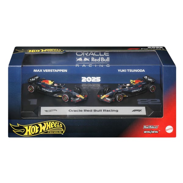 Hot Wheels F1 Racing Premium 2-Pk Oracle Red Bull