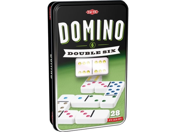 Tactic Domino Double 6 board game