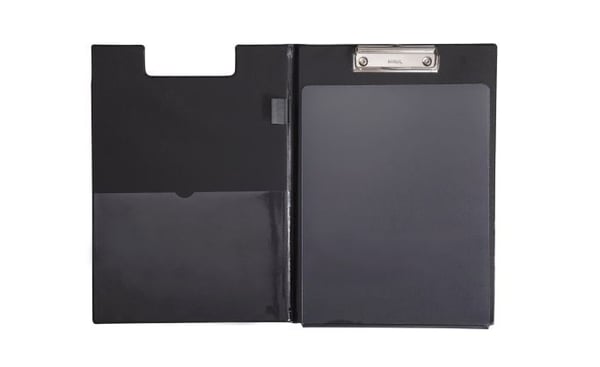 MAUL 2339690, A4, Svart, Mykgjort papp, 1 lommer, 325 mm, 13 mm