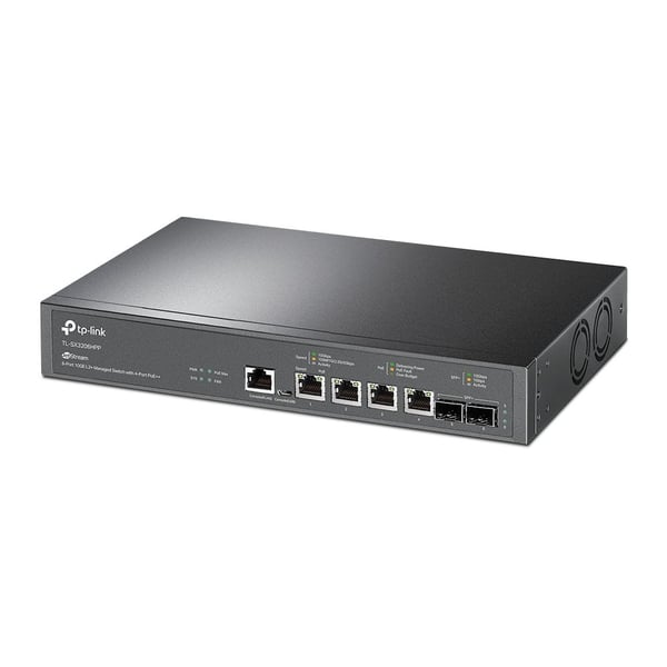 TP-Link Omada SX3206HPP hallittava 10G-kytkin, 4 PoE++, 2 SFP+, 200 W