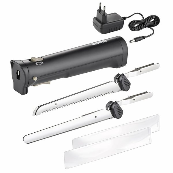 Unold 78815, Plast, Rostfritt stål, Svart, Rostfritt stål, 2 m, Svart, Bröd, Fisk, Kött, Grönsaker, 9 W