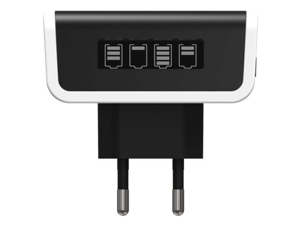 COMFORT PLUS + 4 X AA 2100MAH NIMH LADER TIL 1-4X AAA / AA TAI 1-2X AAA / AA OG 1X 9V-BLOCK