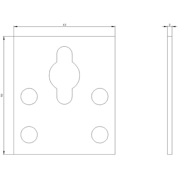 Siemens 8GK9910-0KK36 8GK99100KK36 Kaapin kiinnityskorvake, 5 kpl, teräs, 130 mm, 200 mm, 5 mm, 159,5 g