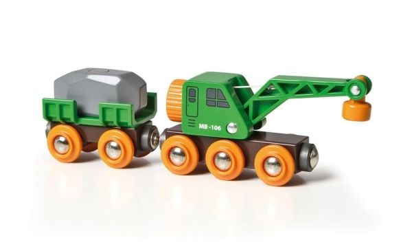 BRIO World 33698 Nosturilla varustettu junavaunu