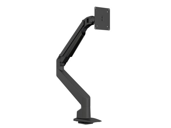 Multibrackets M VESA Gas Lift Arm Single HD - Monteringssett (leddarm, skrivebordsklemmemontering) - for flatpanel - aluminium - svart - skjermstør...