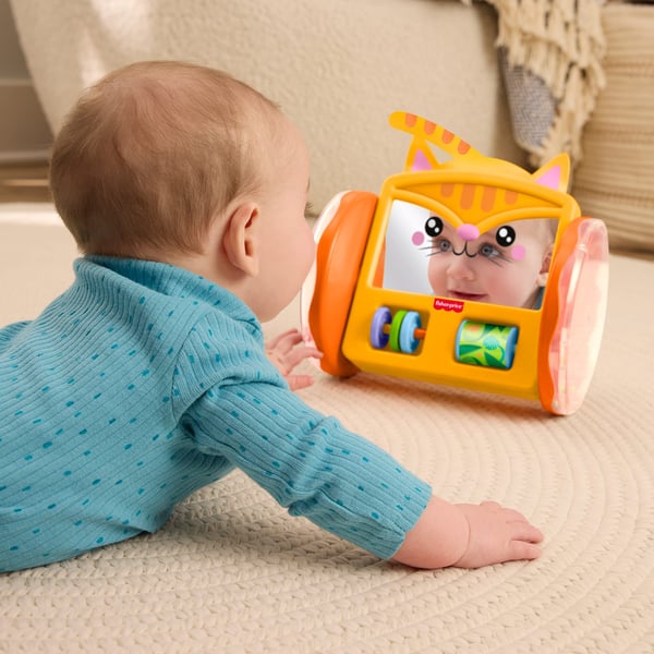 Fisher-Price Pets Crawl & Play Kitty Mirror