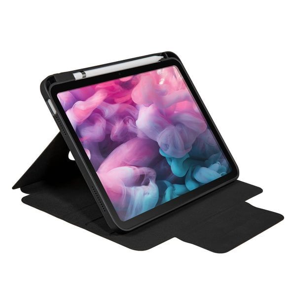 Laut PRESTIGE FOLIO MG - Vikbart fodral för surfplatta - konstläder - svart - för Apple 10.9-inch iPad (10:e generation)