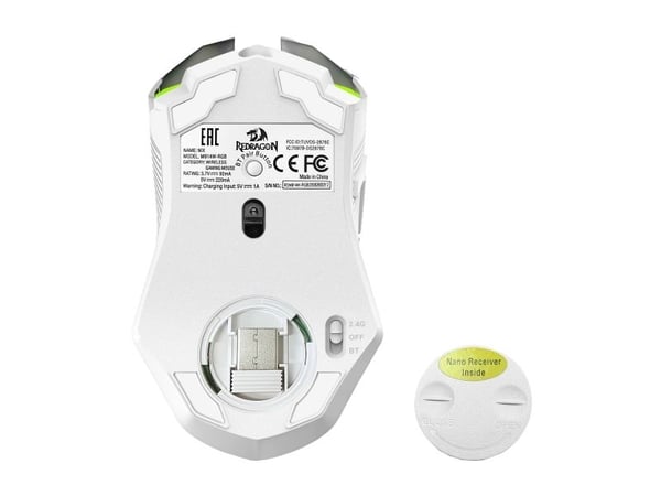 REDRAGON M914W-RGB NIX, RF Wireless + Bluetooth + USB Type-C, Vit