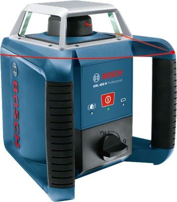 Bosch Professional GRL 400 H - Dreielasernivå - 400 m