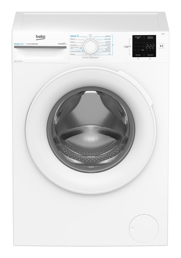Beko BM3WFSU37015WW, Edestä täytettävä, 7 kg, C, 72 dB, 1000 RPM, A