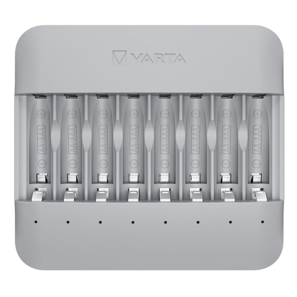 Varta Eco Charger Multi, Nikkelmetallhydrid (NiMH), Kortslutning, AA, AAA, 8 stykker, Batterier medfølger
