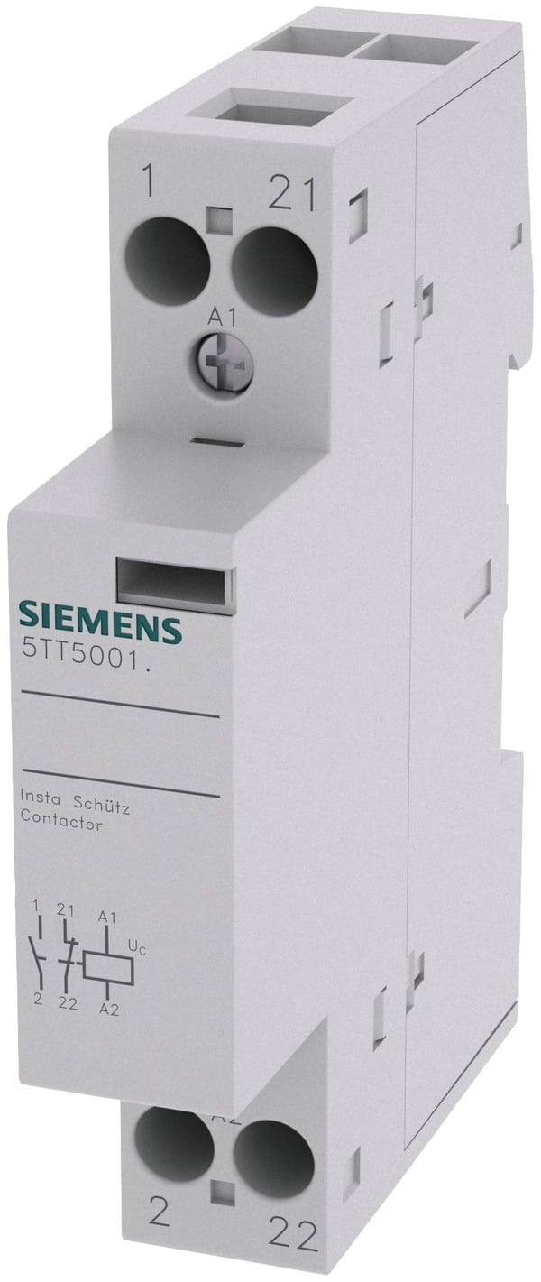 Siemens 5TT5801-0 Installationsbeskyttelse 1 x sluttekontakt, 1 x brydekontakt 20 A 1 stk 1 stk
