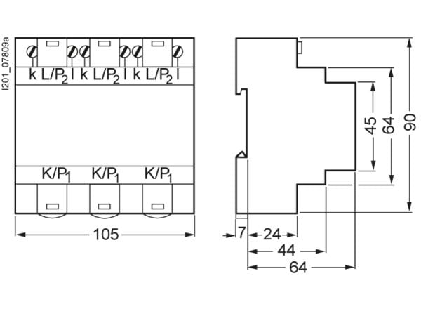Siemens 7KT1201, 541 g, 110 mm, 70 mm, 100 mm, 100 mm