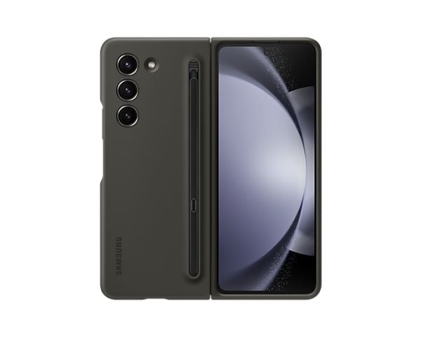 Samsung EF-OF94K - Tillbehörssats för mobiltelefon - slim S Pen-fodral, TA800 utan kabel - grafit - för Galaxy Z Fold5