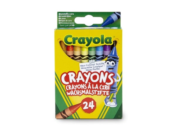 Crayola 0024 vokskritt, 24 stk.