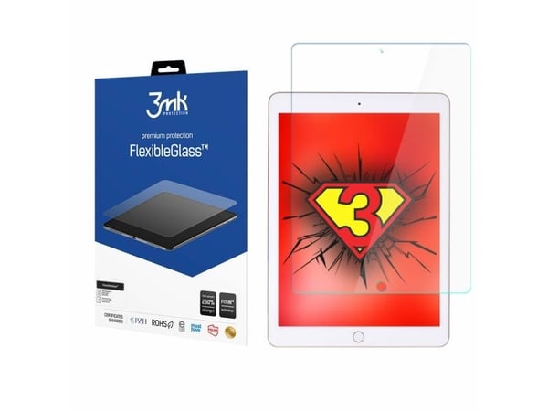 3MK FLEXIBLEGLASS IPAD PRO 12.9, kannettavan tietokoneen näytön suojakalvo, läpinäkyvä, Apple, iPad Pro 12.9", kalvo, lasi, 32,8 cm (12,9")