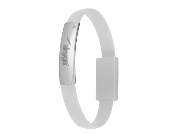 Akyga AK-AD-34, 0,23 m, USB A, Micro-USB B, USB 2.0, Vit