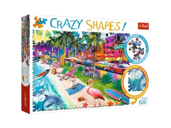 Trefl PUZZLE 600EL TREFL PLAZA IN MIAMI PUD
