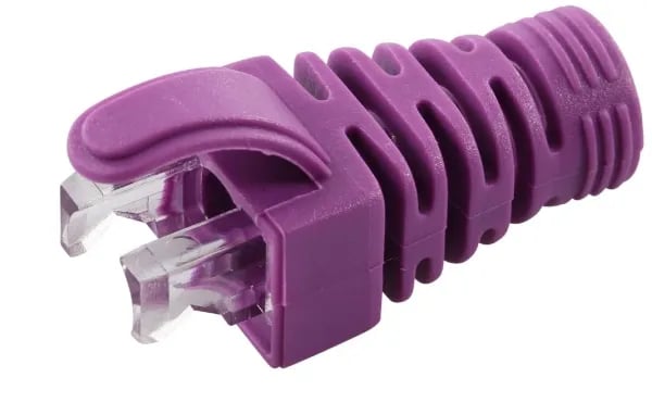 MicroConnect - Verkkokaapelin boot - vihreä (100 kpl)