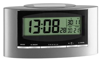 TFA Solar - Klocka - elektronisk - skrivbord - 15.6 x 8.1 cm