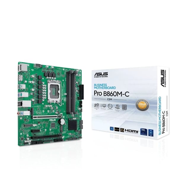 ASUS PRO B860M-C-CSM moderkort B860 LGA1851 micro ATX DDR5