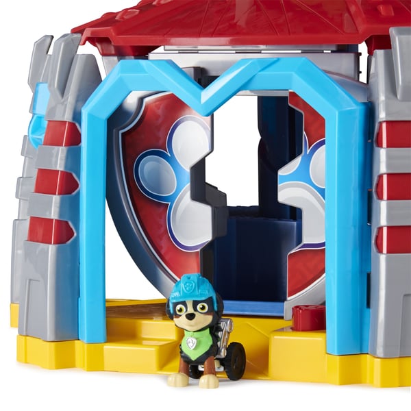 PAW Patrol Dino Rescue HQ -leikkisetti äänillä, Rex-hahmo ja ajoneuvo, 3+