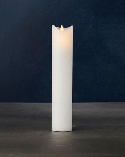 Sirius Sara bloklys Ø5 x 25 cm - hvit